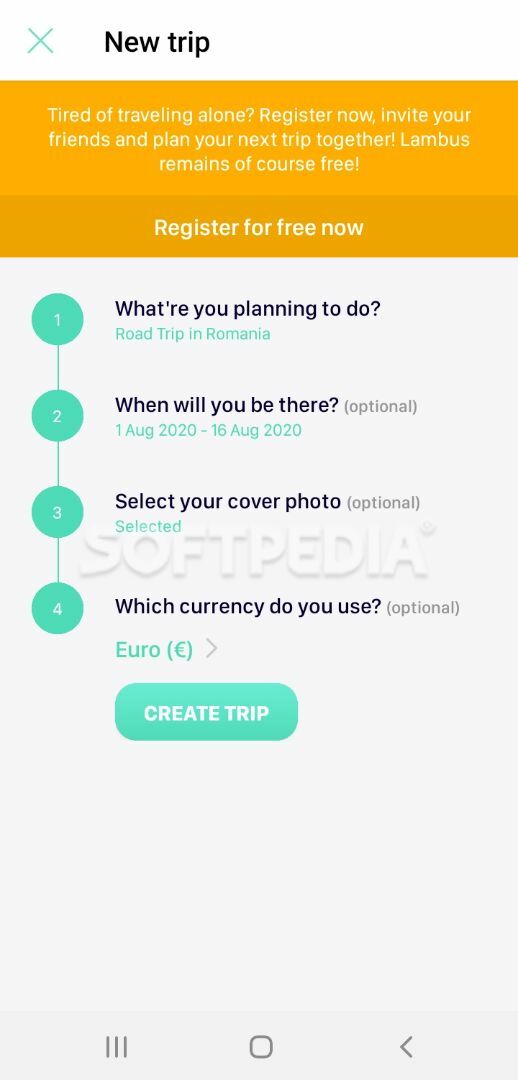 Lambus | Travel Planner screenshot #1