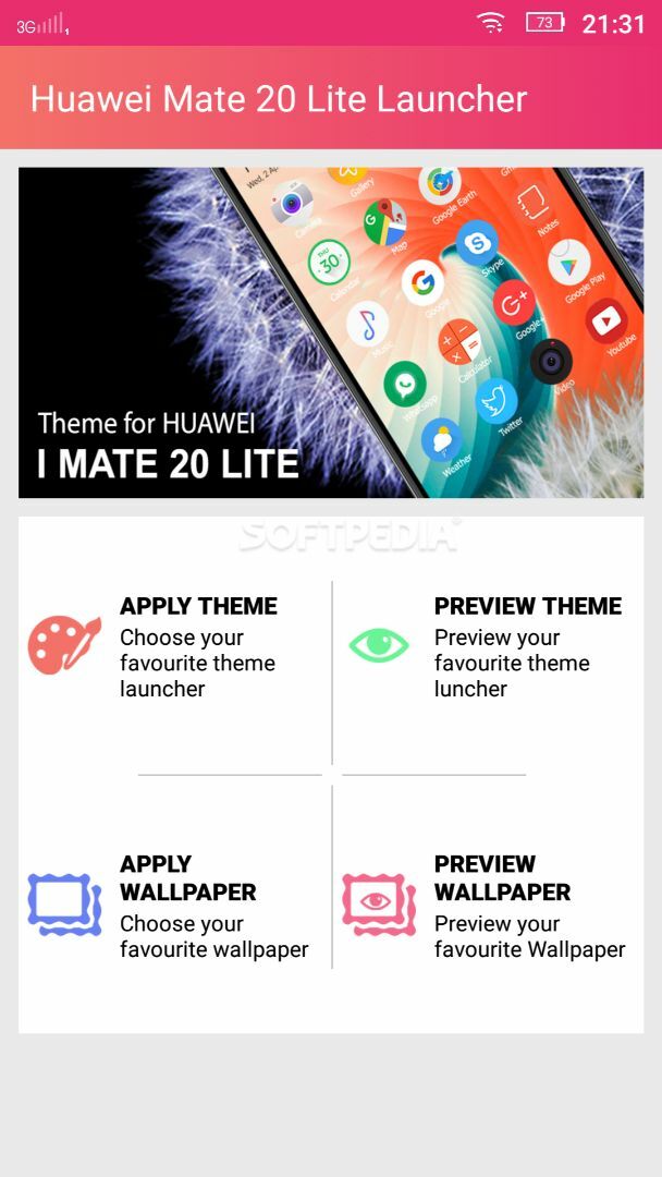 Launcher for HUAWEI MATE 20 X Themes wallpaper screenshot #0