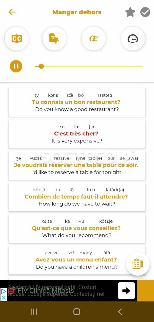 Learn French - Listening and Speaking screenshot #3