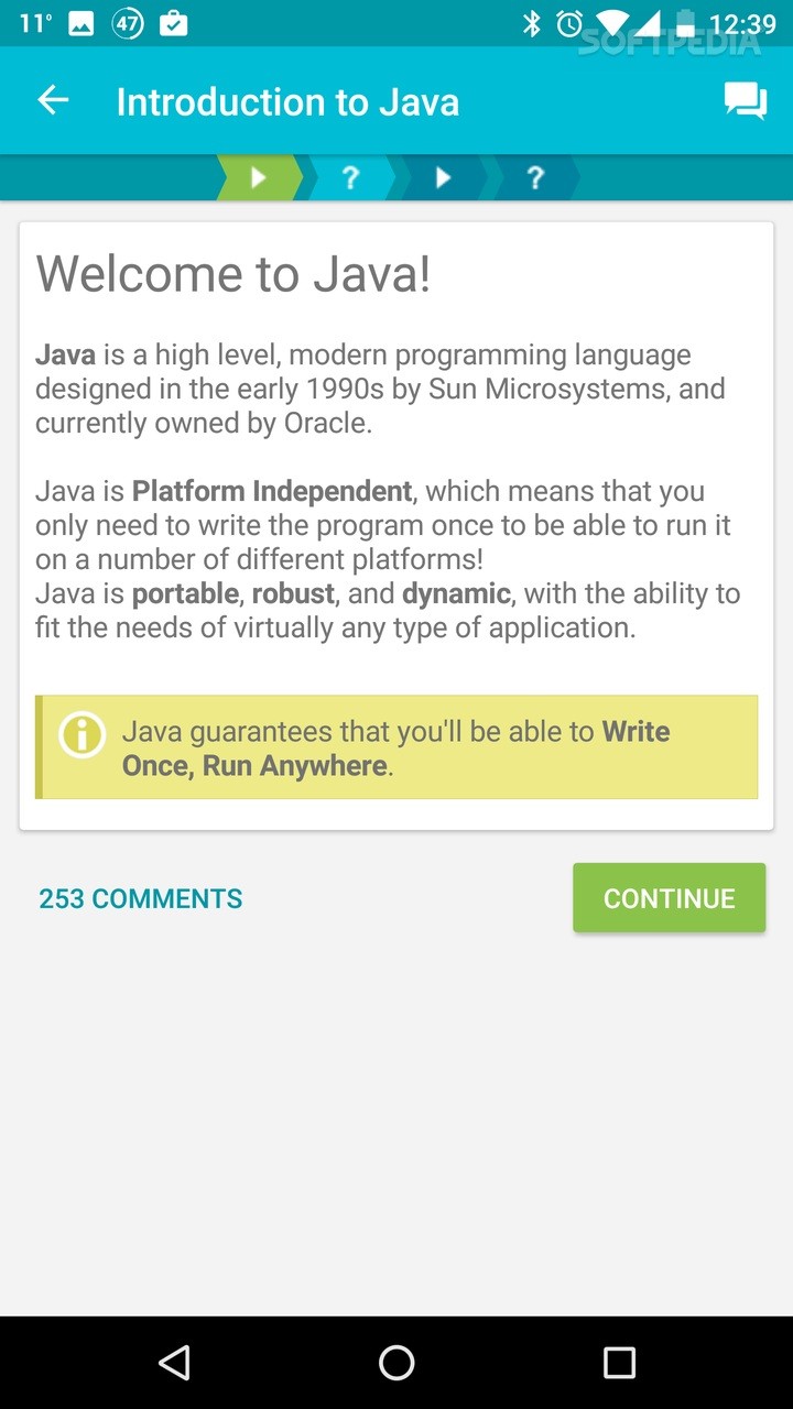 Learn Java screenshot #4