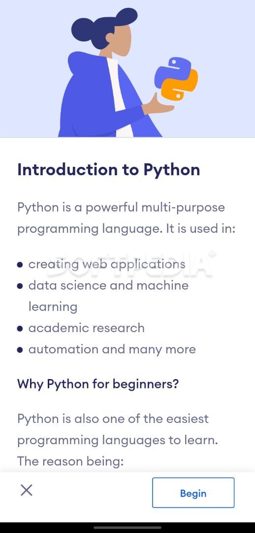 Learn Python: Programiz screenshot #1