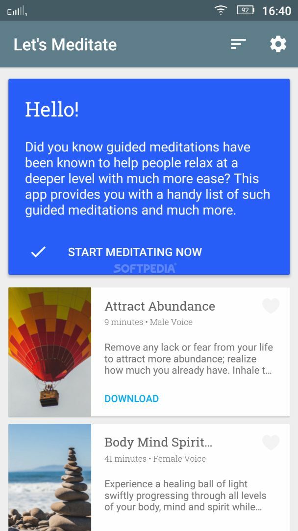 Let's Meditate: Guided Meditation screenshot #0