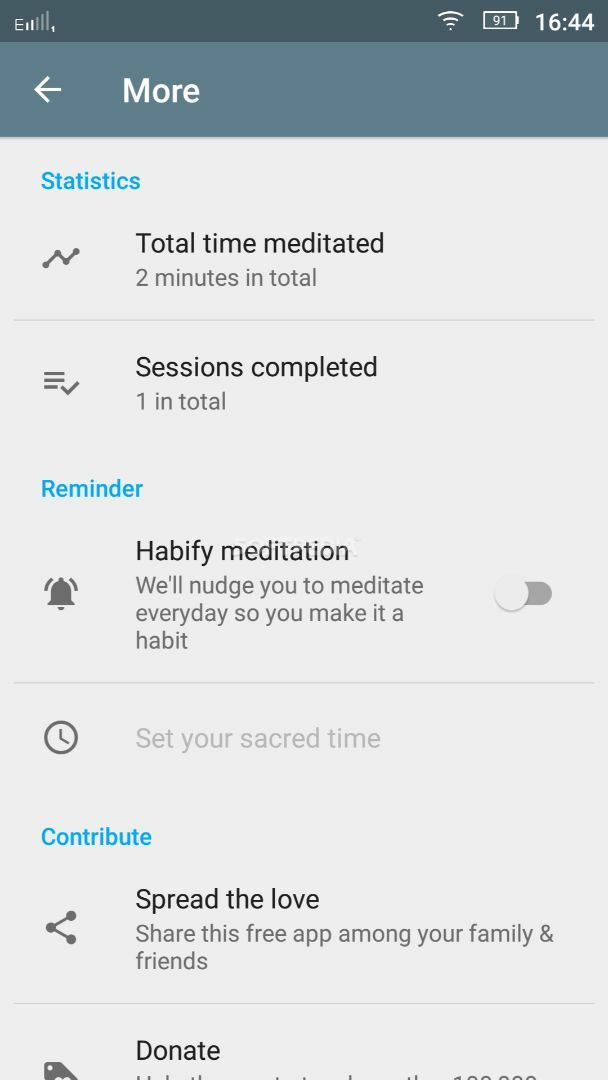 Let's Meditate: Guided Meditation screenshot #5