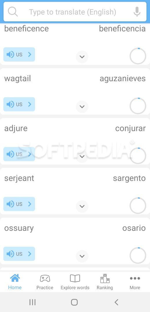 Lingedia: English Vocabulary Builder & Dictionary screenshot #2