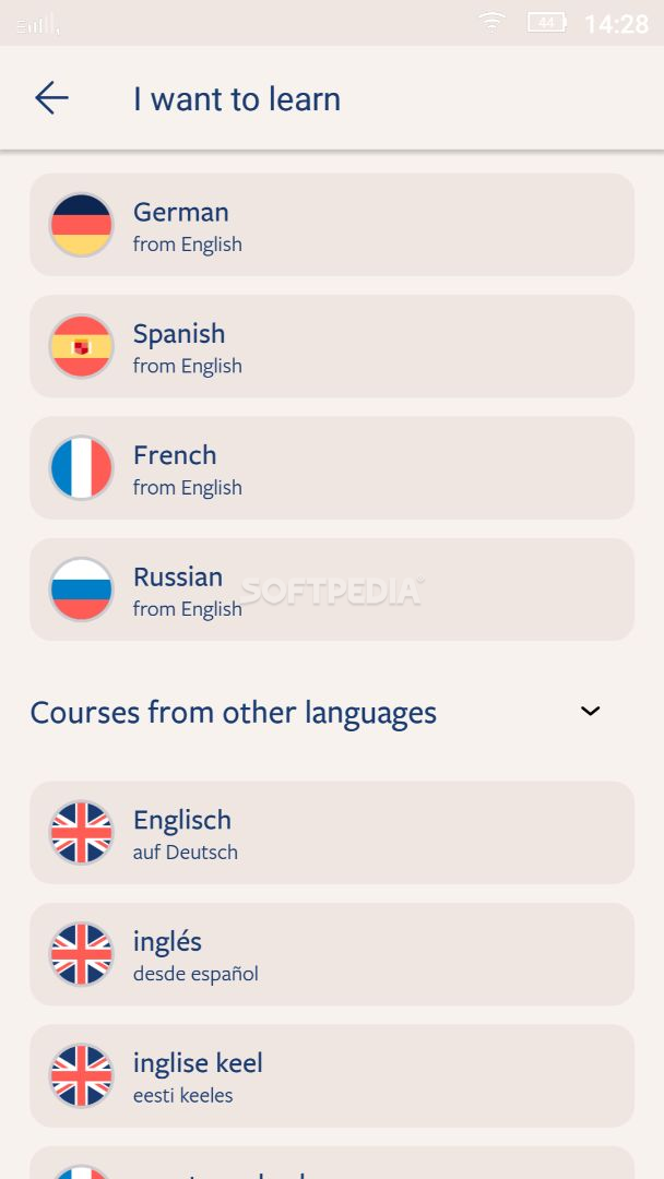 Lingvist: Learn German, French, Spanish vocabulary screenshot #0