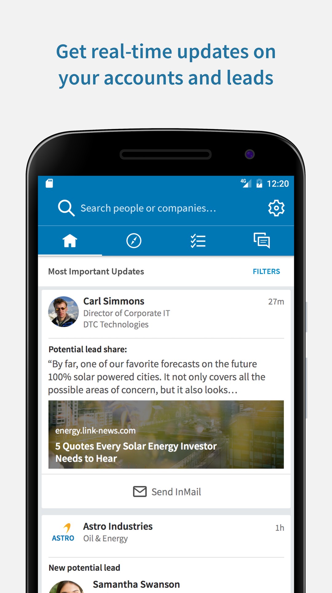 LinkedIn Sales Navigator screenshot #2