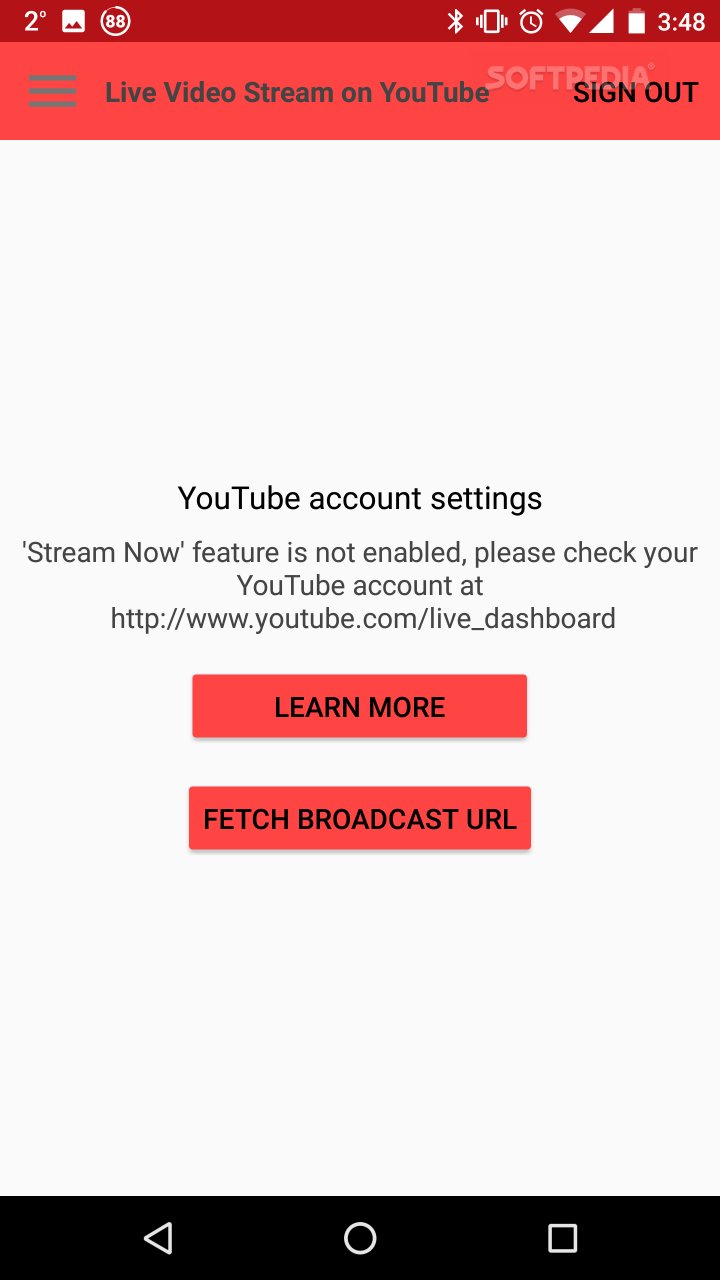 Live Video Stream on YouTube screenshot #4