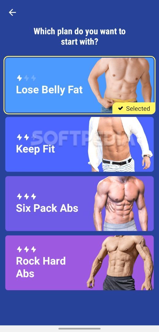 Lose Belly Fat at Home - Lose Weight Flat Stomach screenshot #0