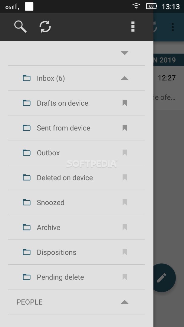 MailDroid - Free Email Application screenshot #1