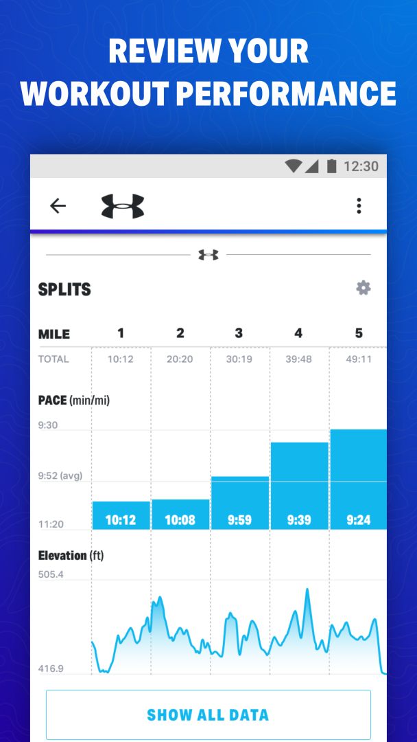 Map My Fitness Workout Trainer screenshot #3