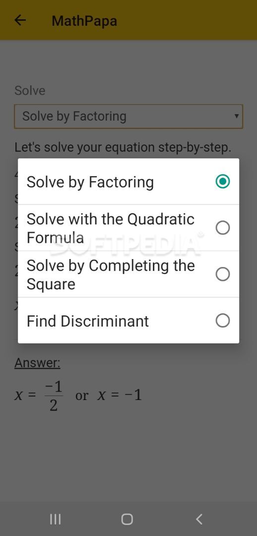 MathPapa - Algebra Calculator screenshot #4
