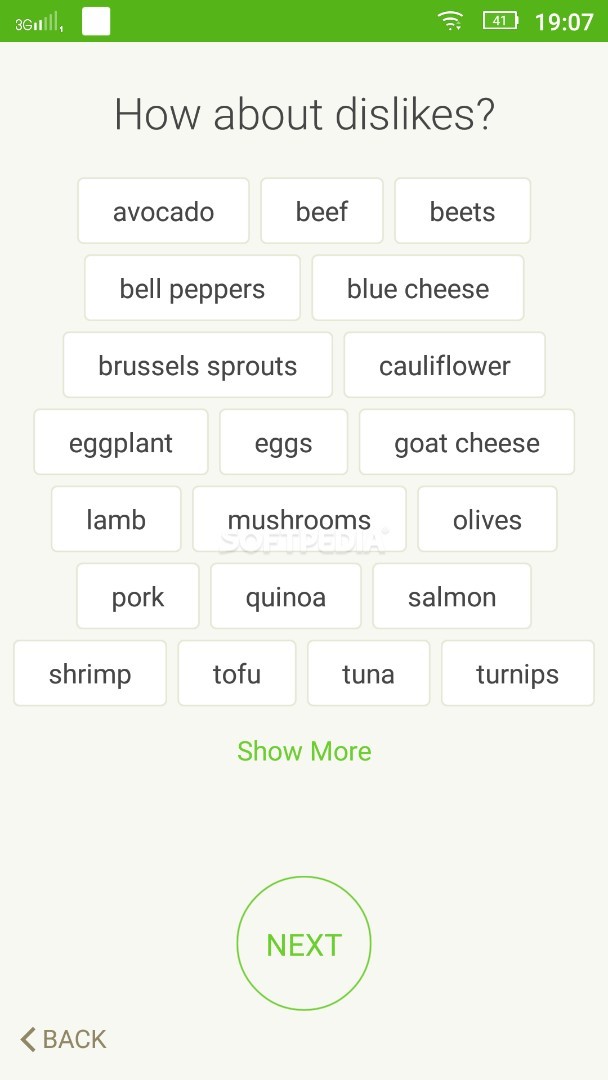 Mealime - Meal Planner, Recipes & Grocery List screenshot #2