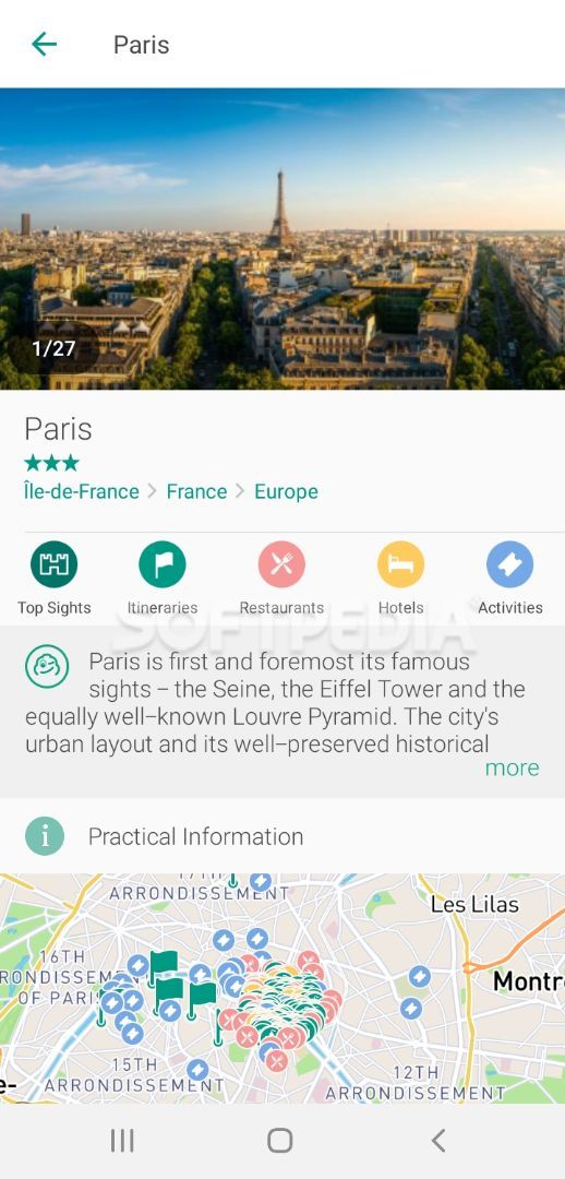 Michelin Travel guide, tours, restaurants, hotels screenshot #1