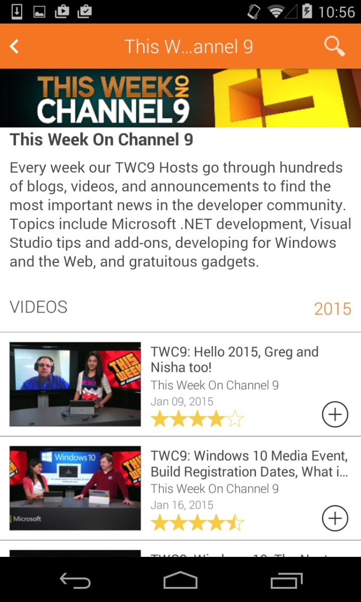 Microsoft Channel 9 screenshot #2