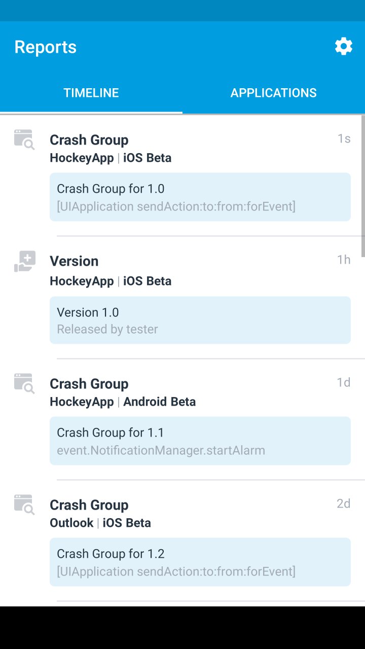 Microsoft HockeyApp Reports screenshot #4
