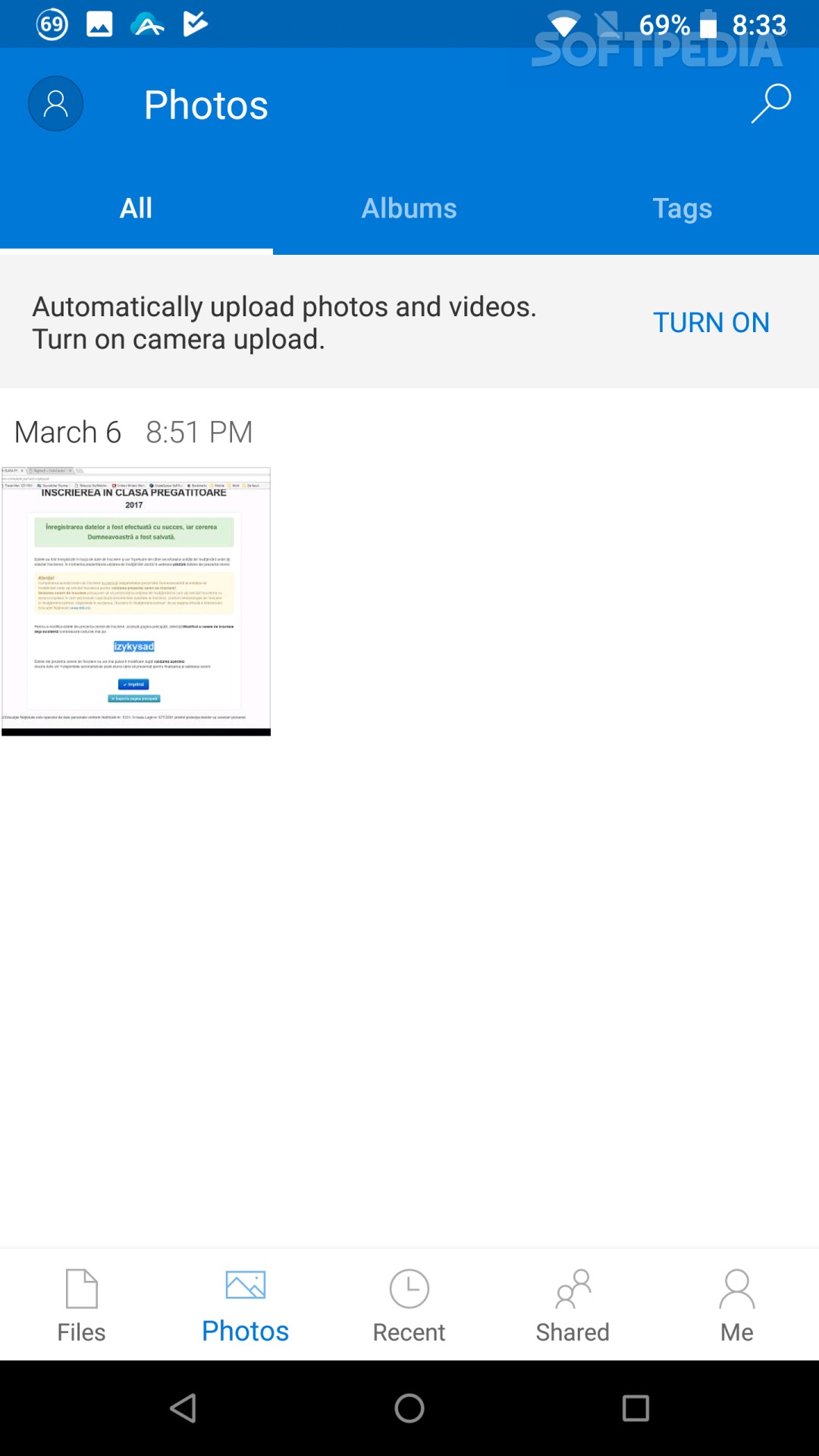Microsoft OneDrive screenshot #1