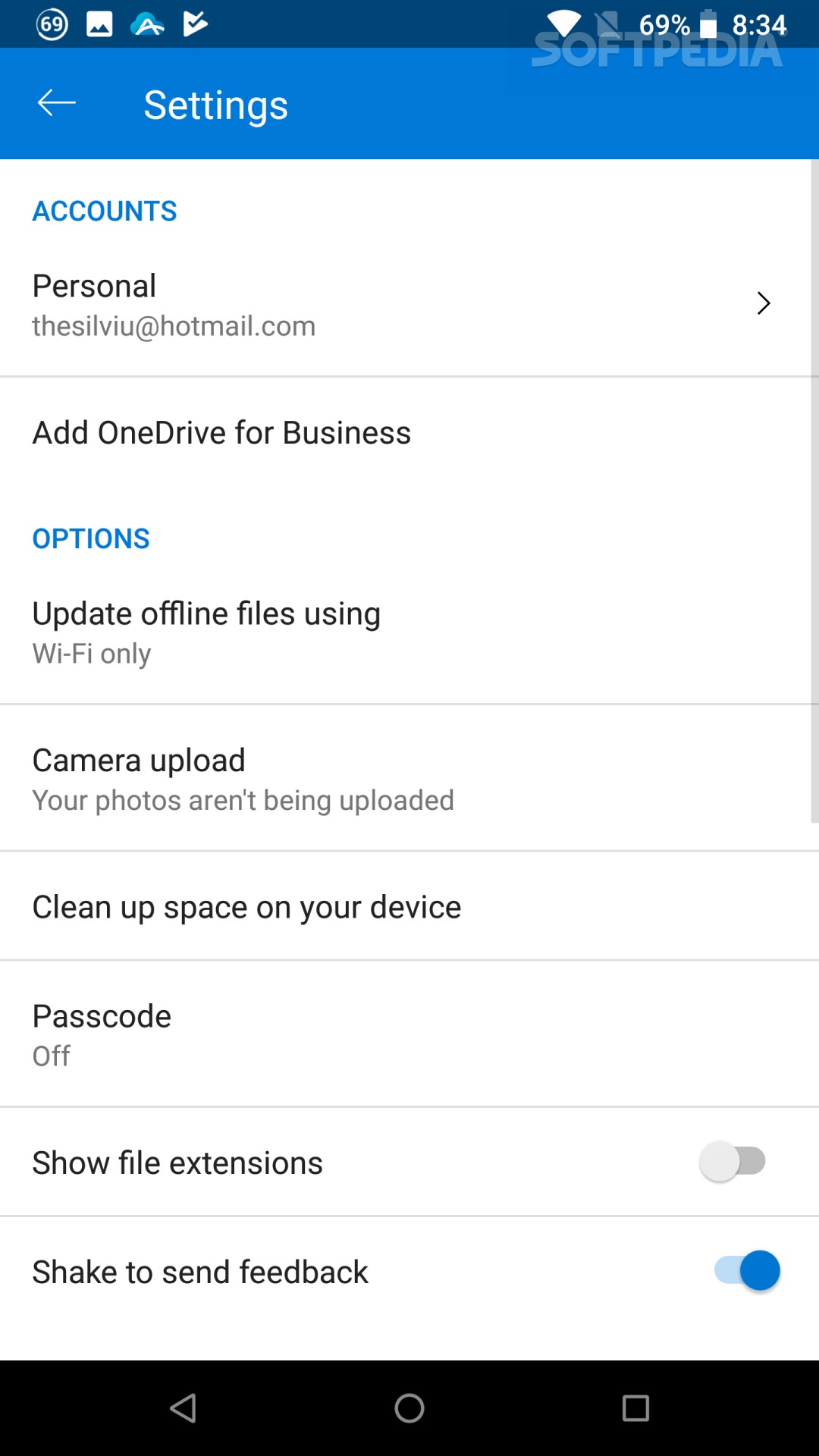 Microsoft OneDrive screenshot #4