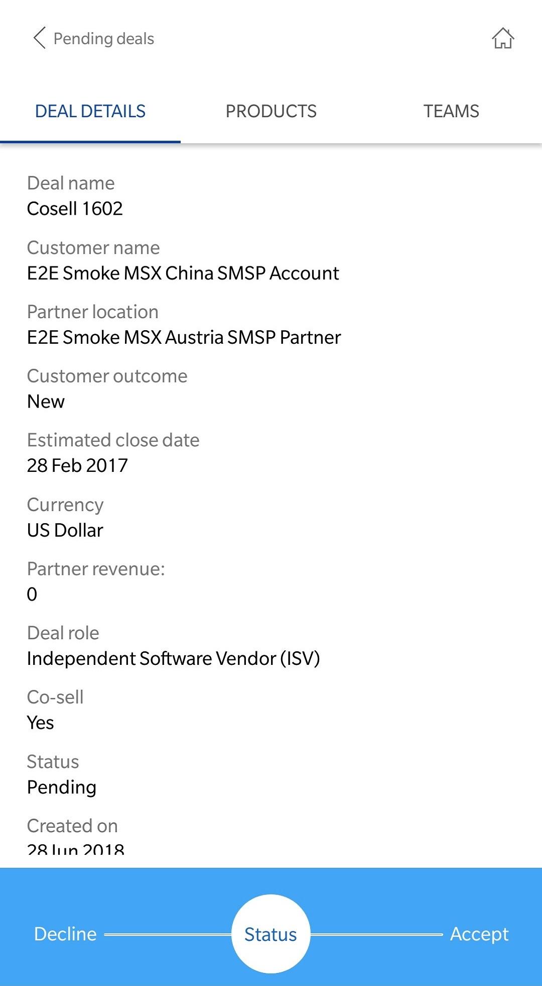 Microsoft Partner Center screenshot #0