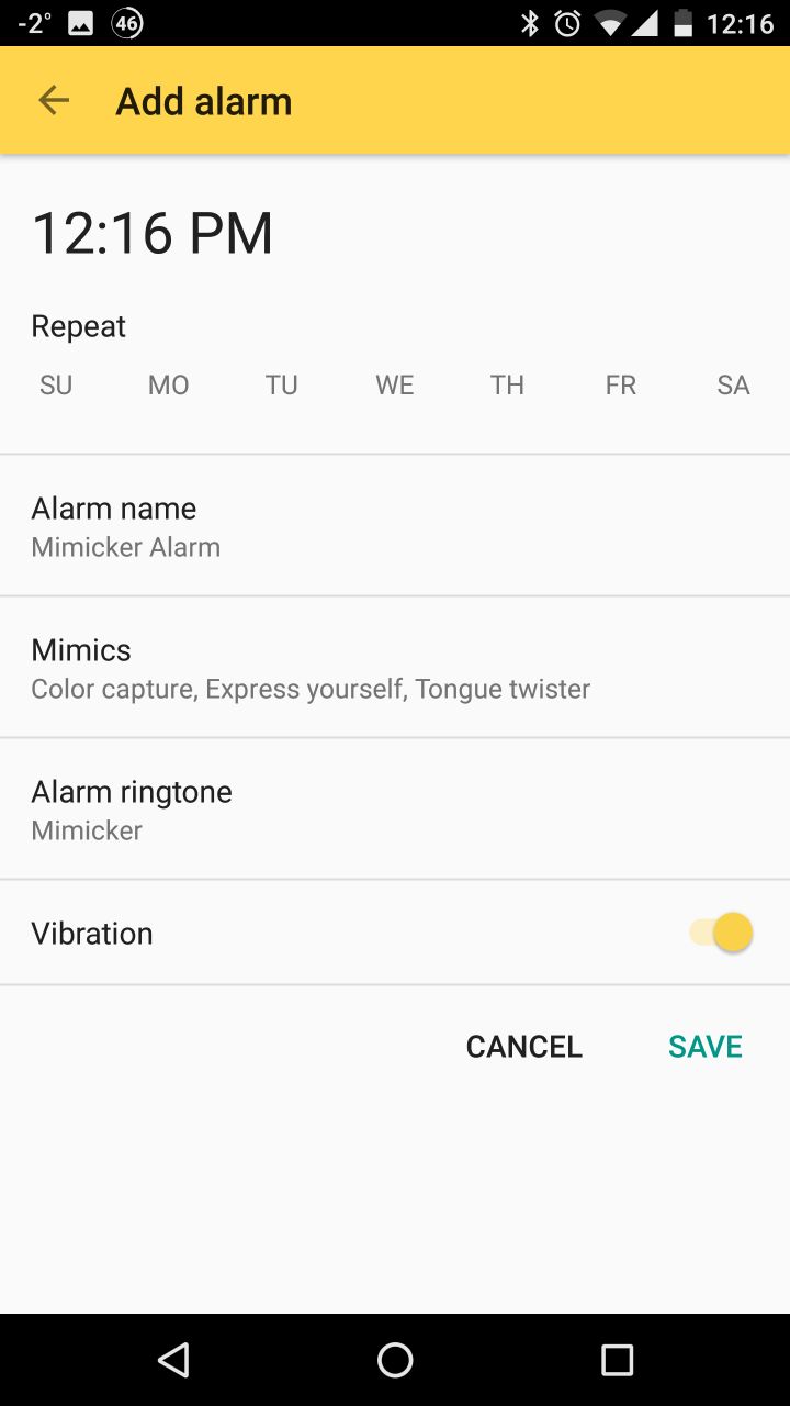 Mimicker Alarm screenshot #5