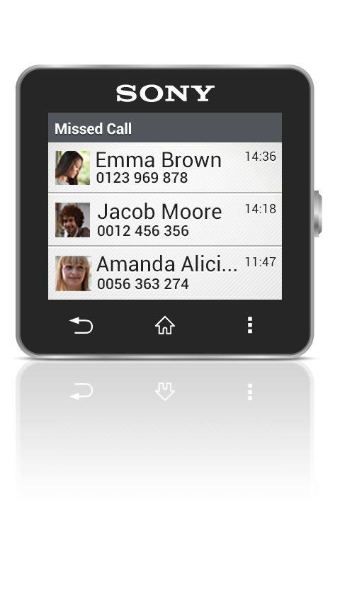 Missed Call smart extension screenshot #0
