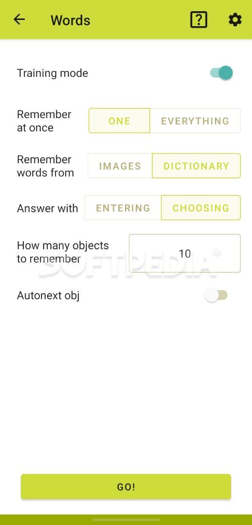 Mnemonics - train your brain screenshot #1