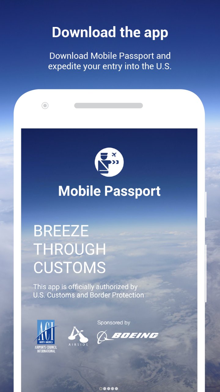 Mobile Passport screenshot #0
