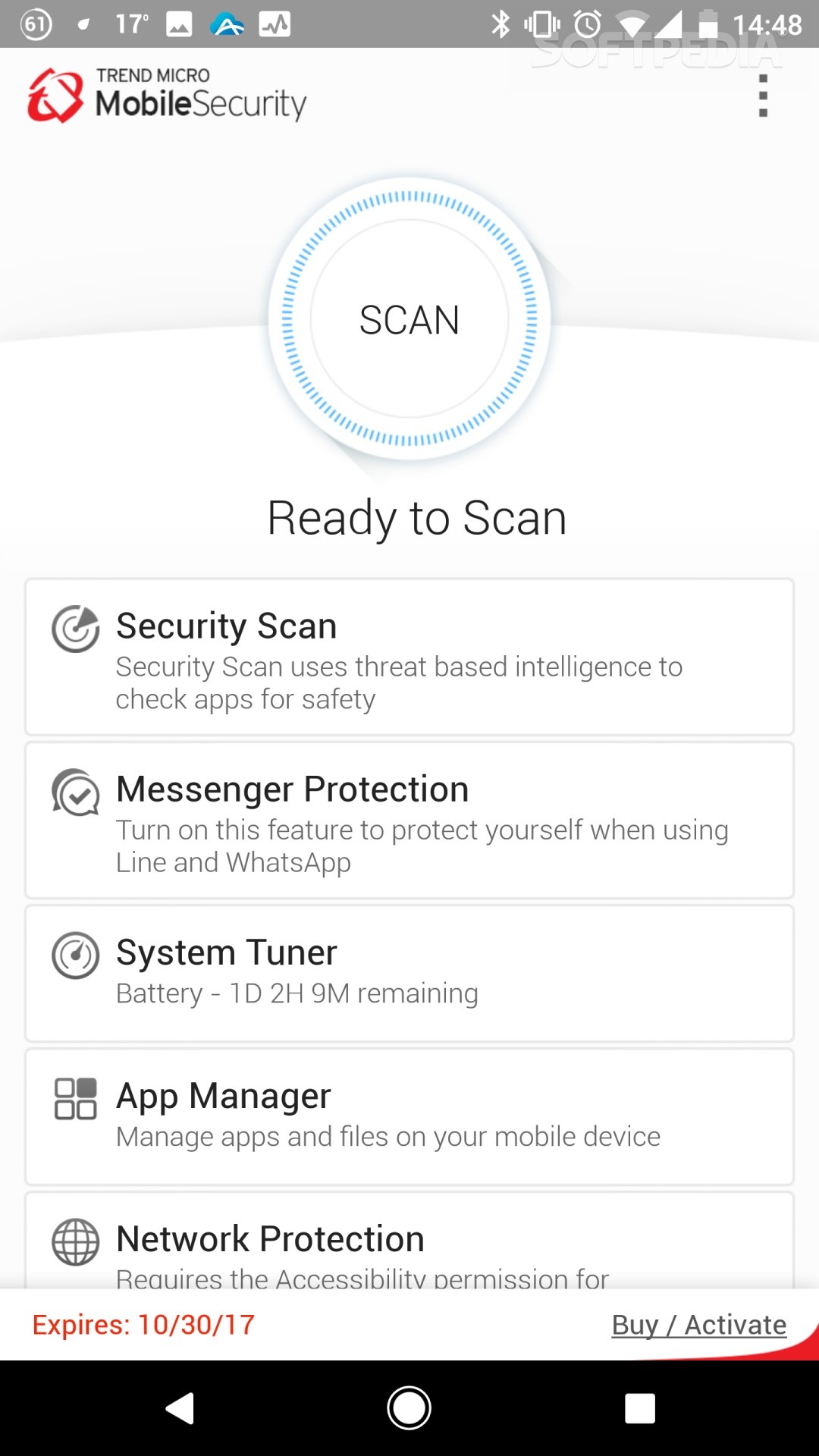 Bitdefender Mobile Security & Antivirus screenshot #0