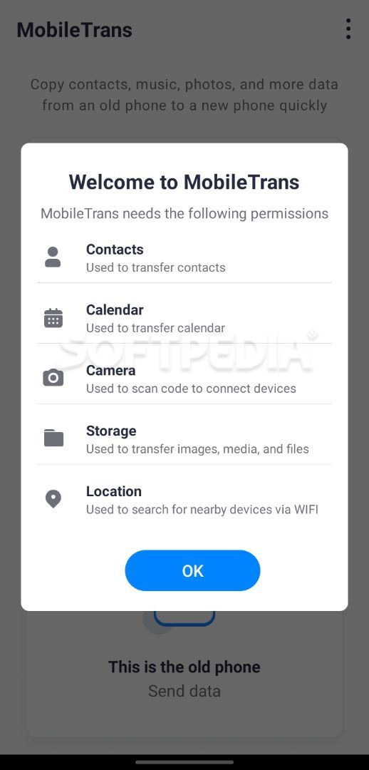 MobileTrans-transfer data to new phone screenshot #0