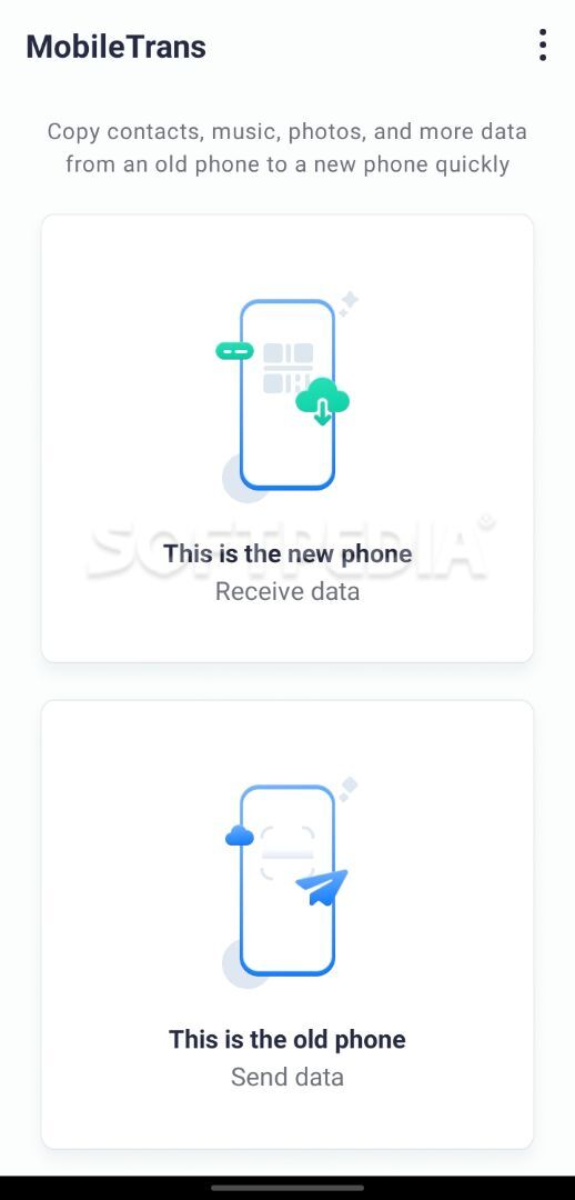 MobileTrans-transfer data to new phone screenshot #1