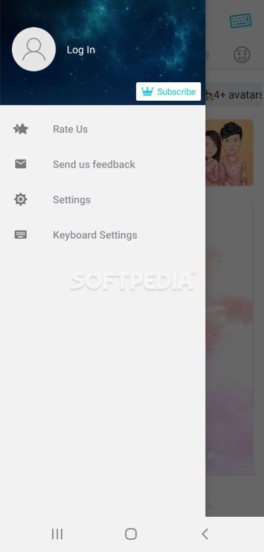 MojiPop - My Personal Emoji Keyboard & Camera screenshot #1