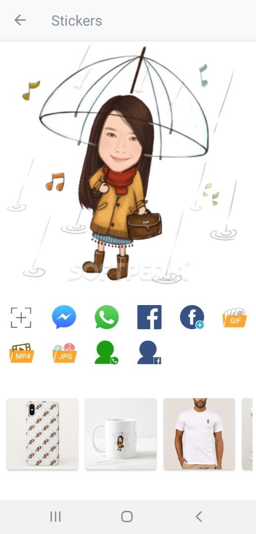 MojiPop - My Personal Emoji Keyboard & Camera screenshot #2