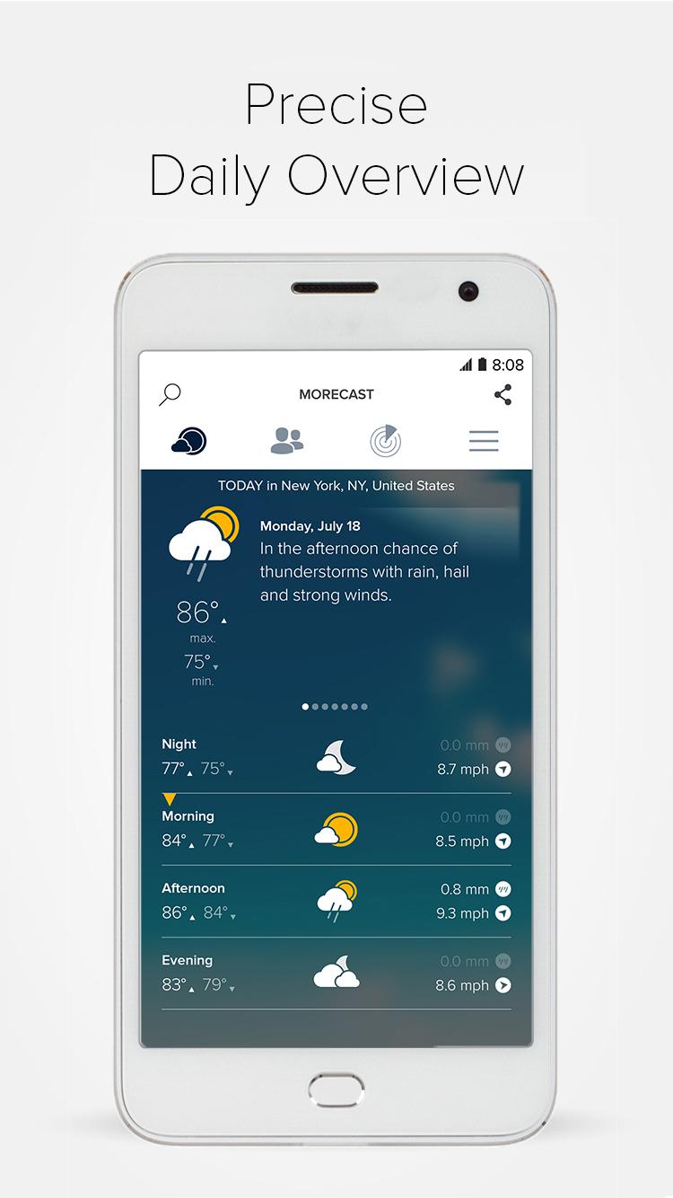 Weather Forecast, Radar & Widgets screenshot #2