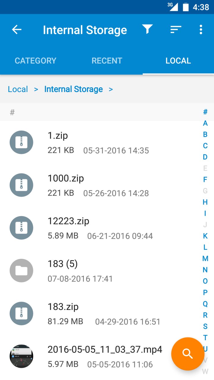 Moto File Manager screenshot #2