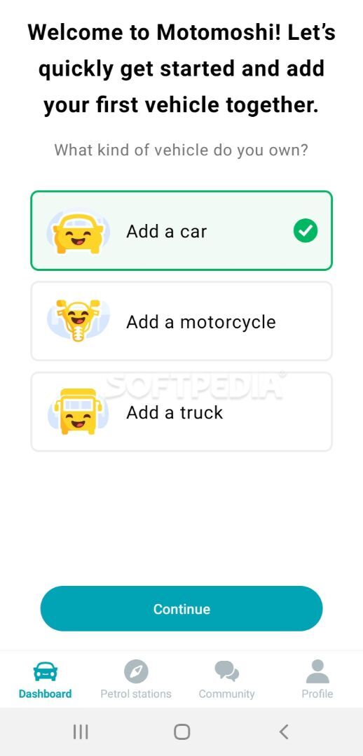 Motomoshi - Vehicle Fuel & Expense Tracking screenshot #0