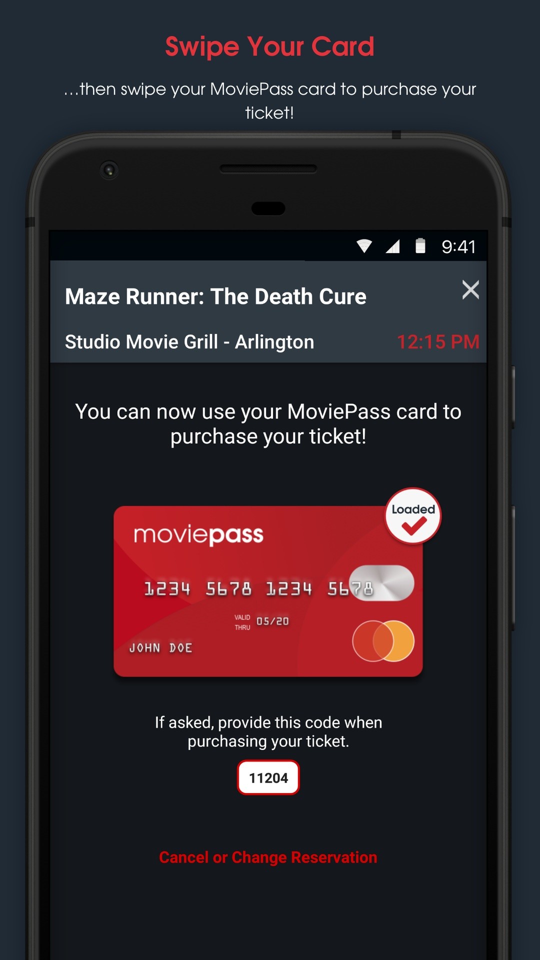 MoviePass screenshot #3