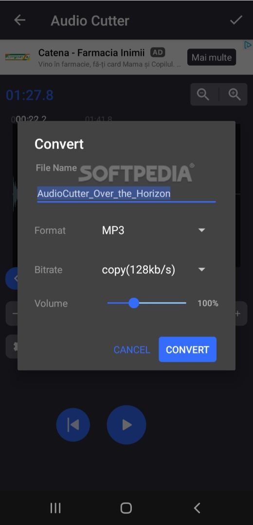 MP3 Cutter and Ringtone Maker screenshot #3