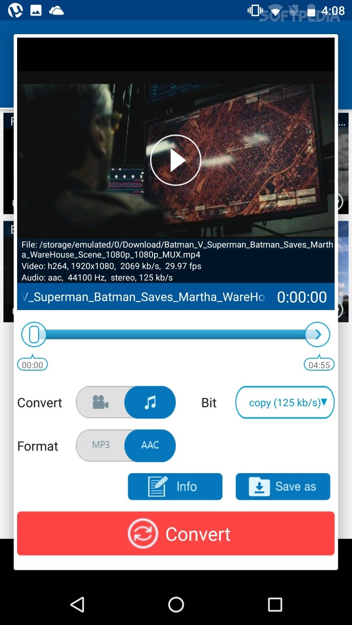 MP3 Video Converter screenshot #1
