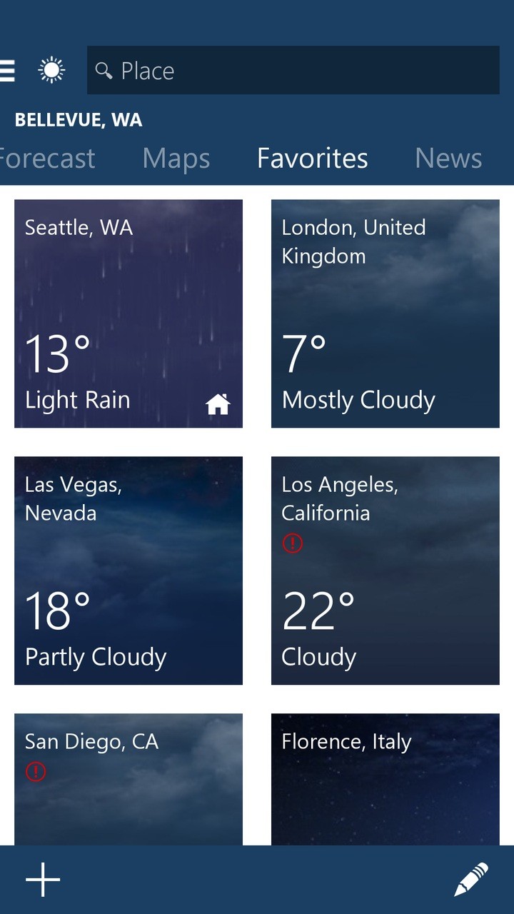 MSN Weather screenshot #2