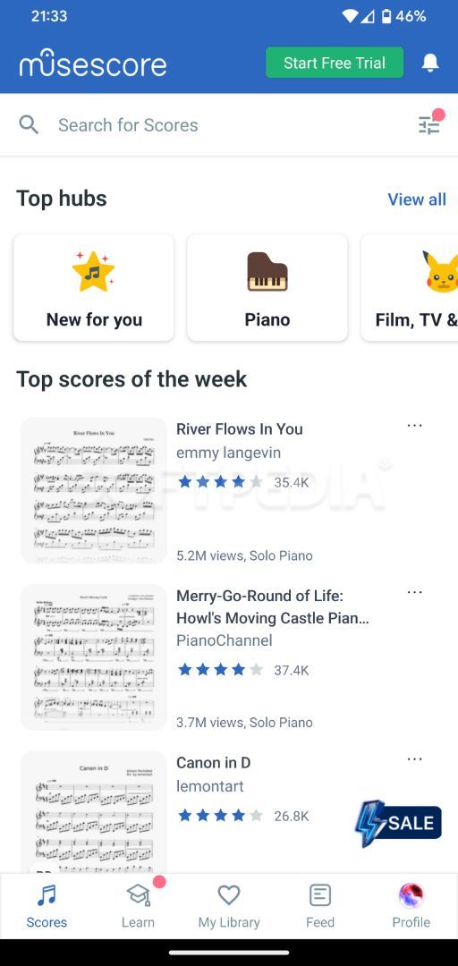 MuseScore: view and play sheet music screenshot #3