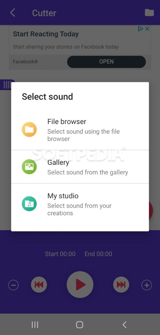 Music Editor - MP3 Cutter and Ringtone Maker screenshot #1