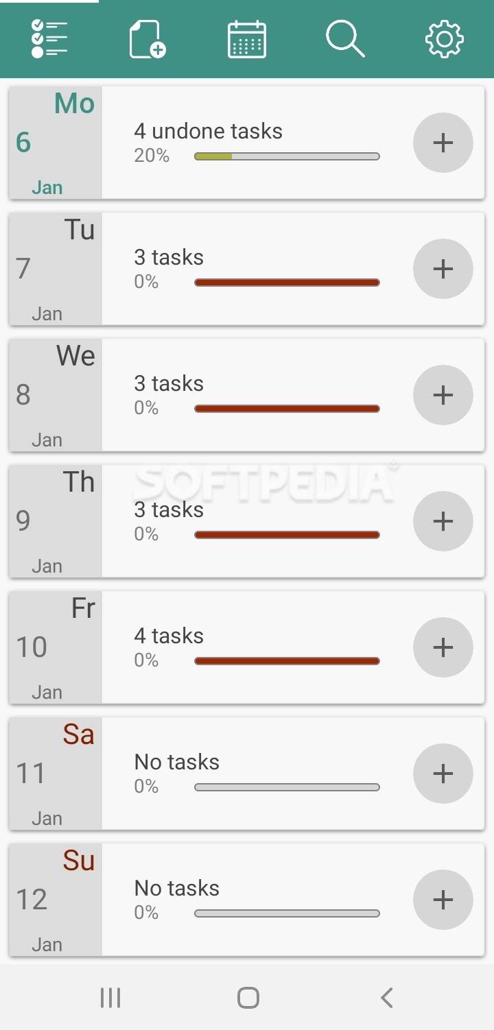 My tasks: Task scheduler screenshot #0