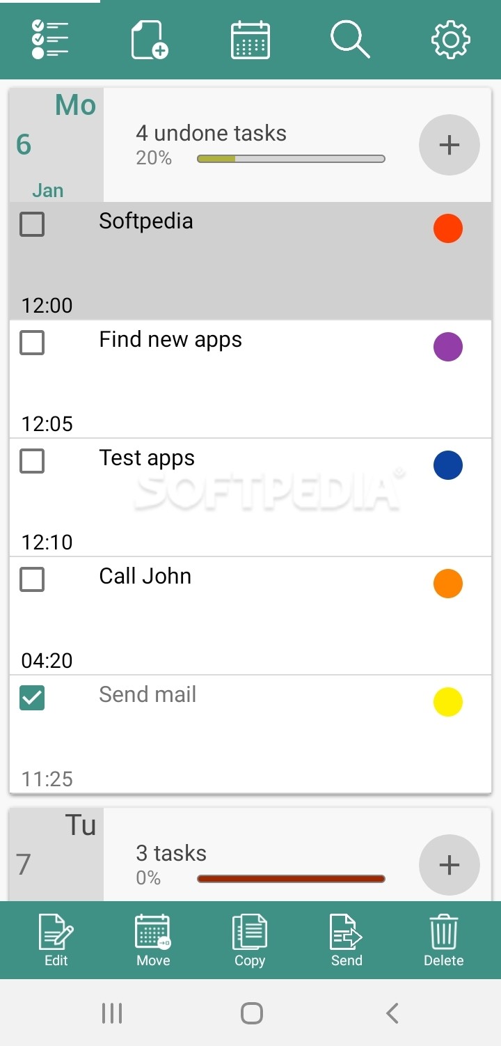 My tasks: Task scheduler screenshot #3