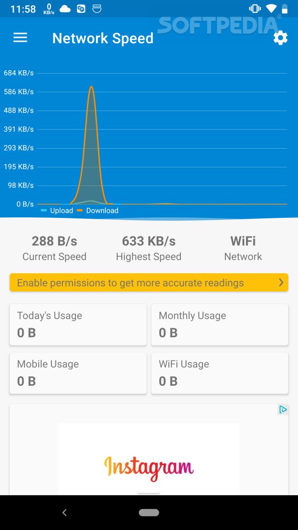 Network Speed - Monitoring - Speed Meter screenshot #3