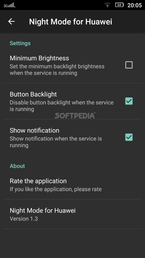 Night Mode for Huawei screenshot #1