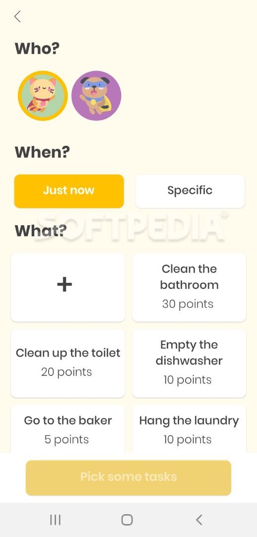 Nipto: sharing household chores & cleaning tasks screenshot #1
