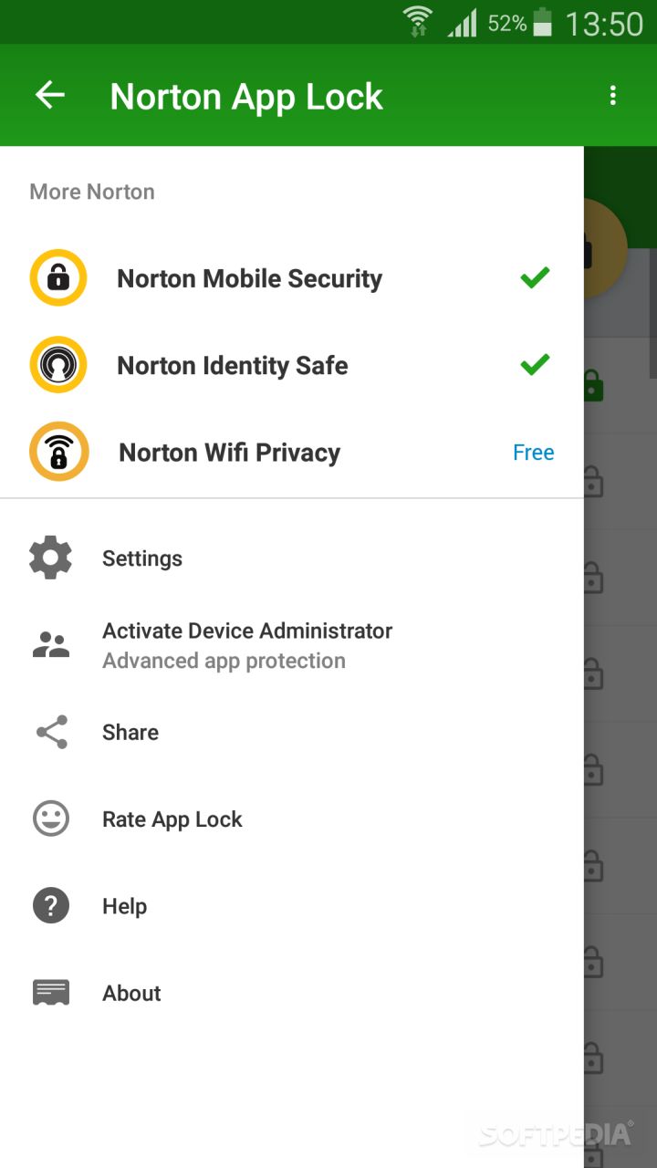 Norton App Lock screenshot #1