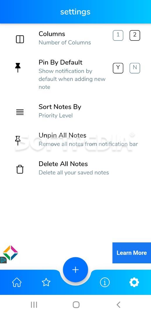 notepin - Notes in notification bar screenshot #5