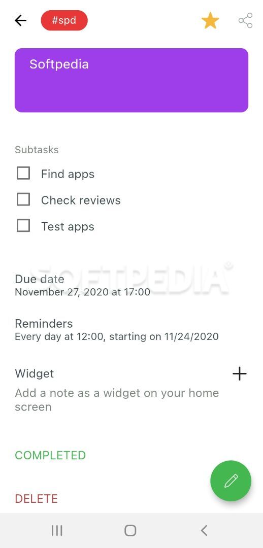 Notes: notepad and lists, organizer, reminders screenshot #3