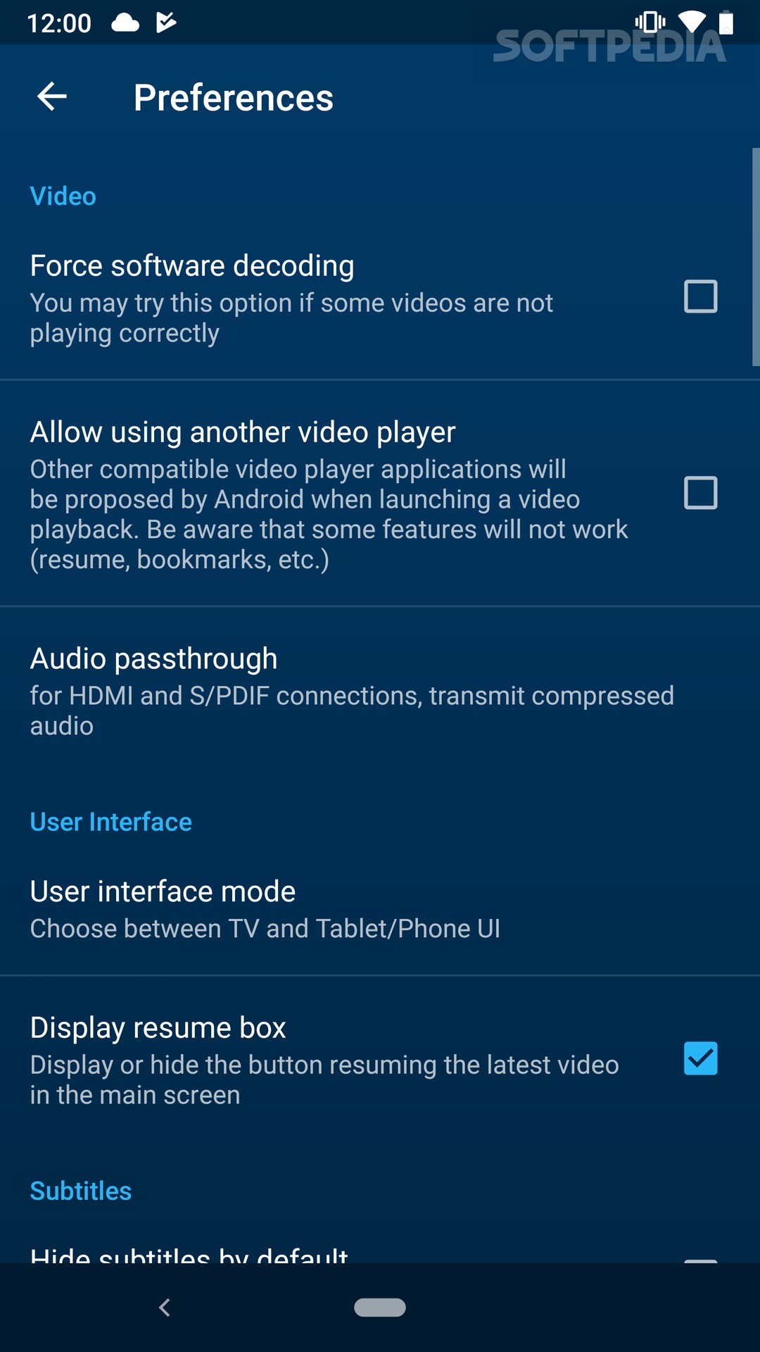 Nova Video Player screenshot #3