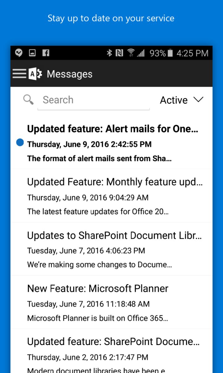 Office 365 Admin screenshot #0